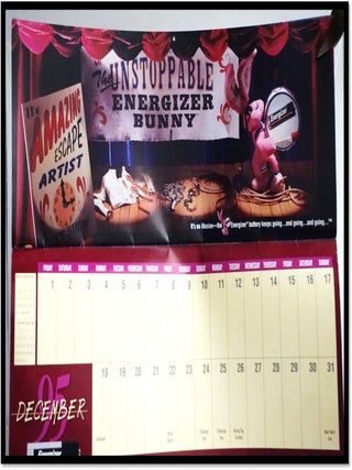 Energizer Bunny 1995 Calendar
