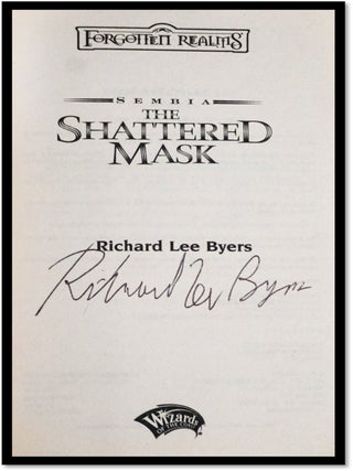 The Shattered Mask: [Book 3 Sembia] [Signed]
