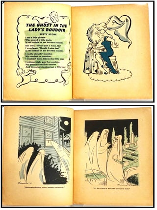 The Ghost in the Lady's Boudoir. Cartoons Stories Laughs