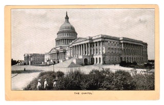 Singer Sewing Machine 6 Advertising Cards of Washington DC Important Buildings c1900