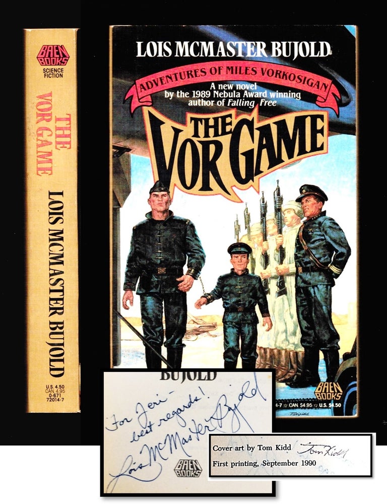 Item #18567 The Vor Game [Signed Author and Artist] [Vorkosigan Saga #6] [Hugo Award]. Lois McMaster Bujold.