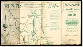 Road Map of Central Florida with Millage Charts to Eustis and Fountain Inn