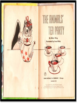 The Animals' Tea Party: A Rand McNally Junior Elf Book [8116]