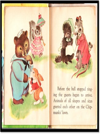 The Animals' Tea Party: A Rand McNally Junior Elf Book [8116]