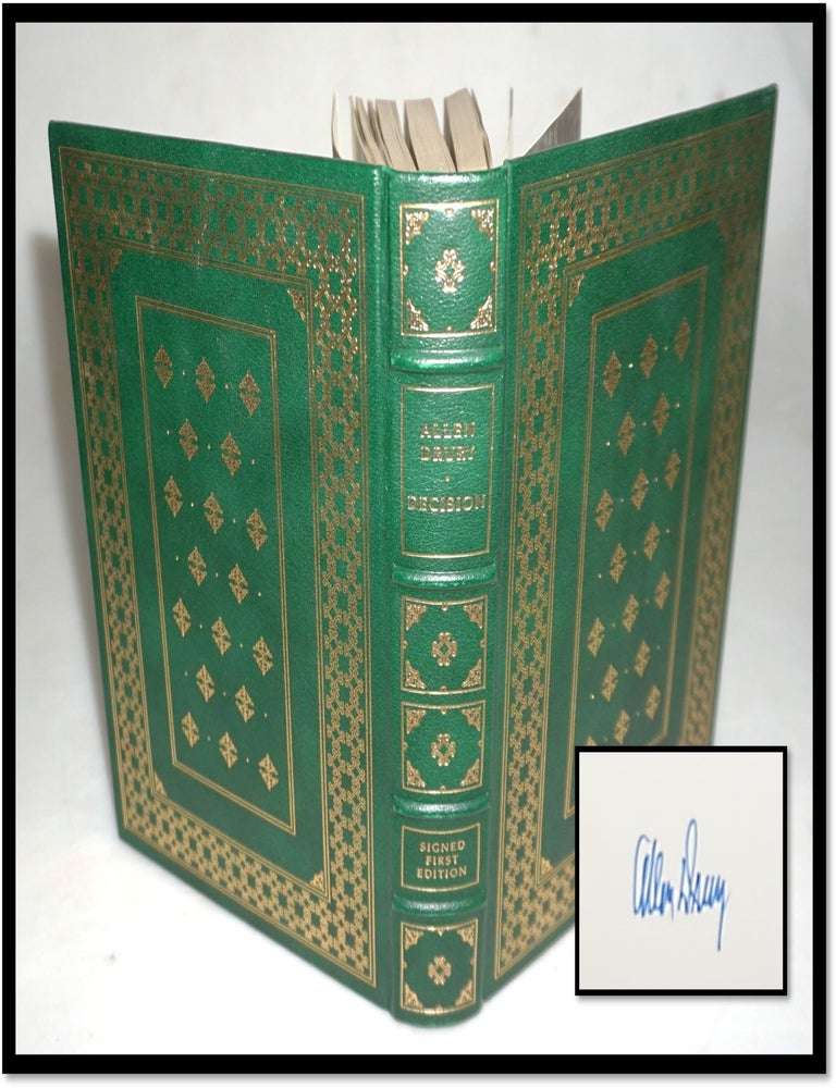 Item #18791 Decision [Signed] [Legal Thriller]. Allen Drury.