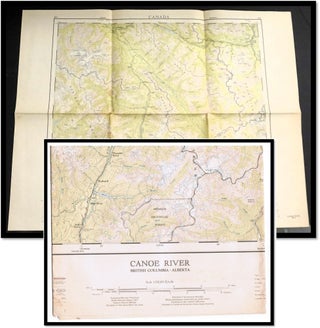 Item #18809 Topographical Map: Canoe River; National Topographic System Sheet 83D. 1963...
