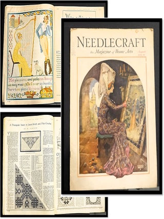 Item #18879 Needlecraft: The Magazine of Home Arts, vol. 20, no. 12 (August 1929) [Cross-Stitch...