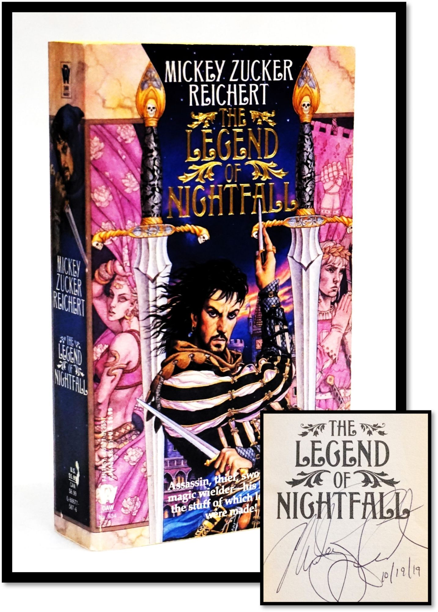 Legend of Nightfall Signed | Mickey Zucker Reichert | First