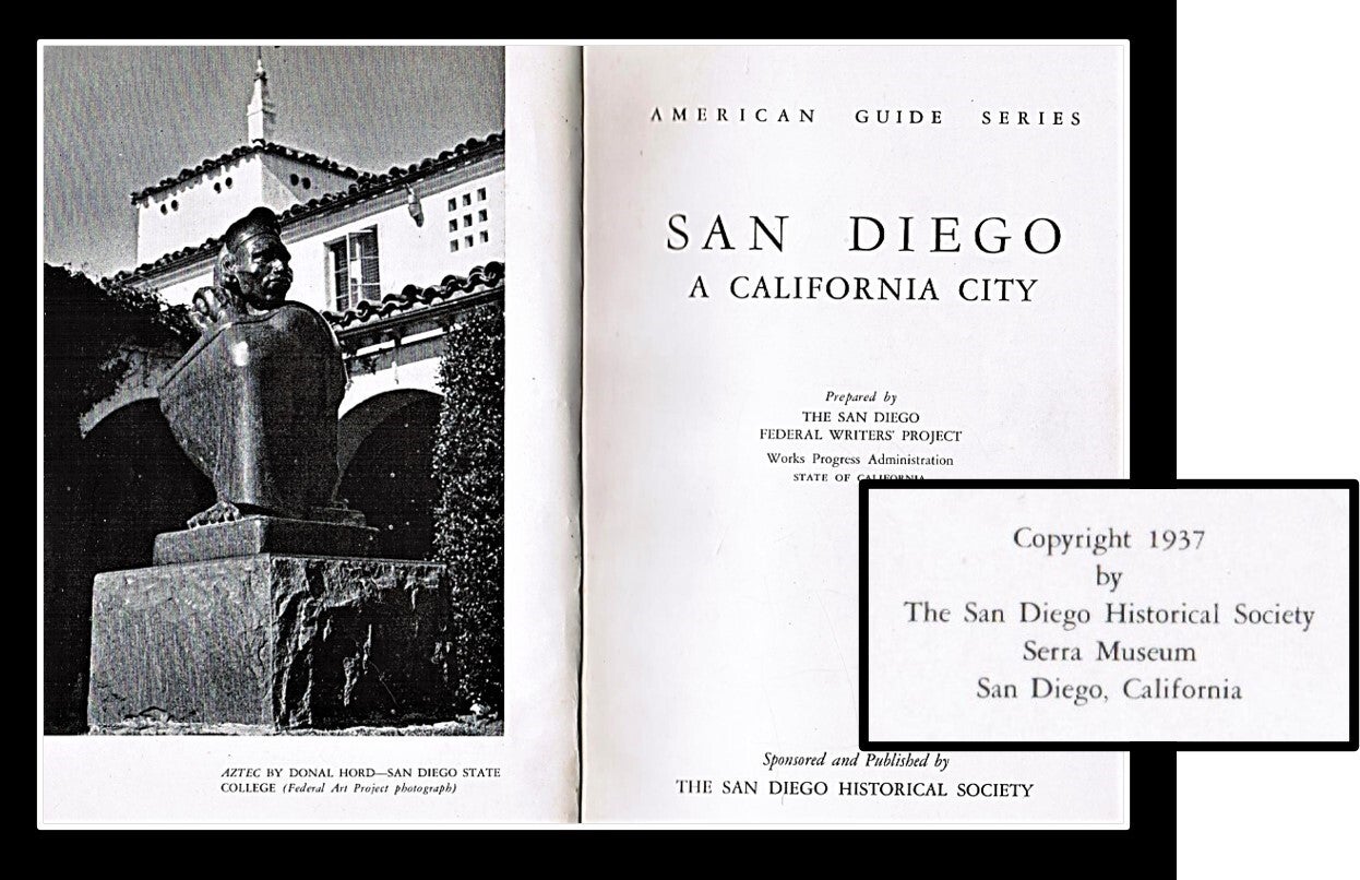 San Diego: A California City | WPA - Federal Writers Project