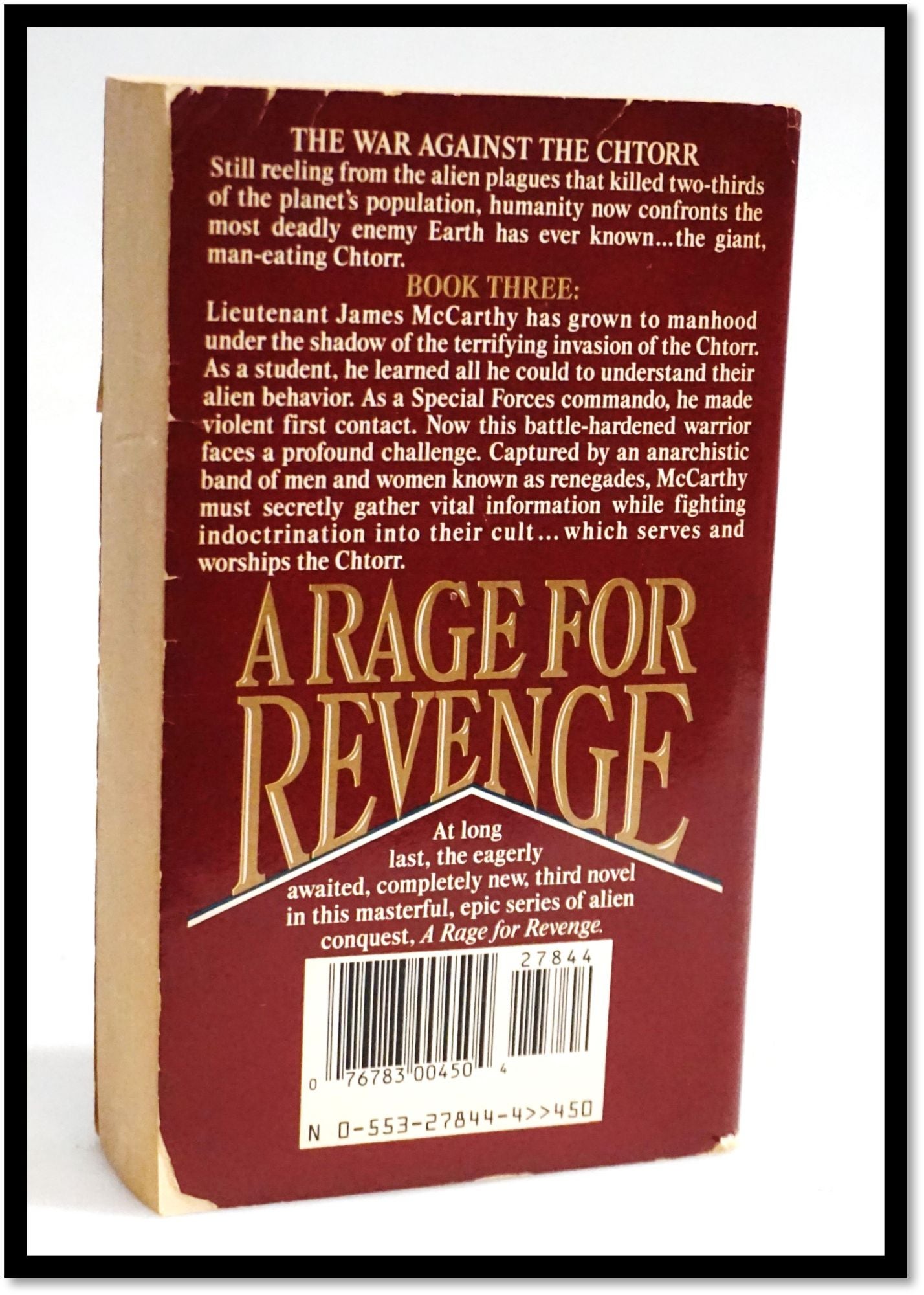 A Rage for Revenge [War Against the Chtorr #3] [Post Apocalyptic]