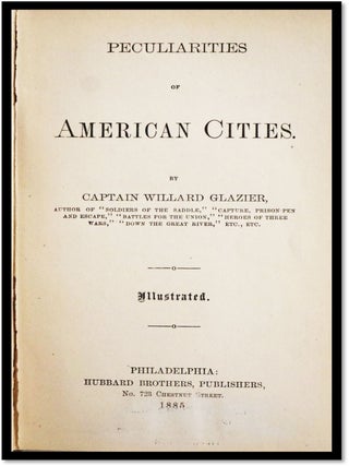 Peculiarities of American Cities.