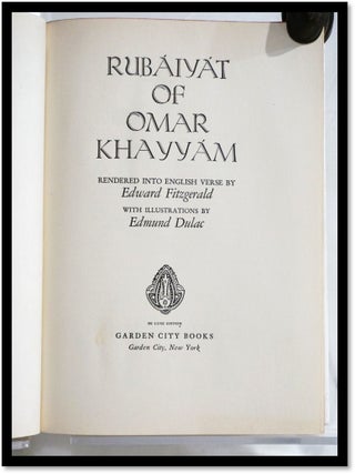 Rubaiyat of Omar Khayyam
