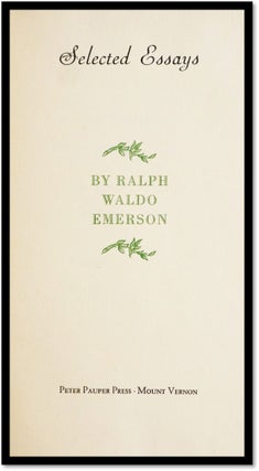 Selected Essays