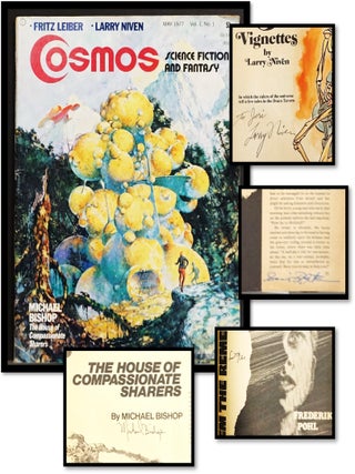 Item #19356 Cosmos Science Fiction and Fiction, May 1977 Vol 1 No. 1 [Signed by 3 Authors and...