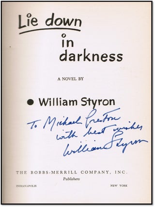 Lie Down in Darkness [Signed]