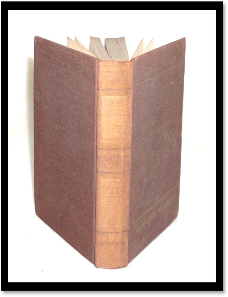Item #19490 From Death to Morning. Thomas Wolfe.