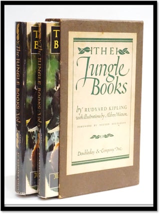 Item #19585 The Jungle Books, Volumes I and II. Rudyard Kipling