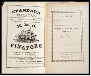 Gilbert & Sullivan Operas and the Bab Ballads