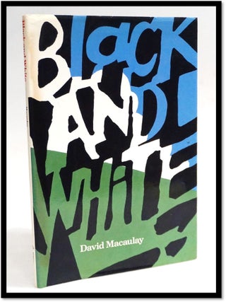 Black and White [Signed w/ Original Hand Drawn Doddle] [Caldecott Medal]