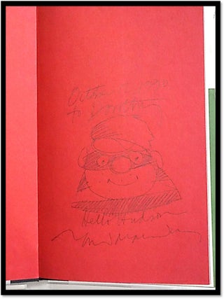 Black and White [Signed w/ Original Hand Drawn Doddle] [Caldecott Medal]