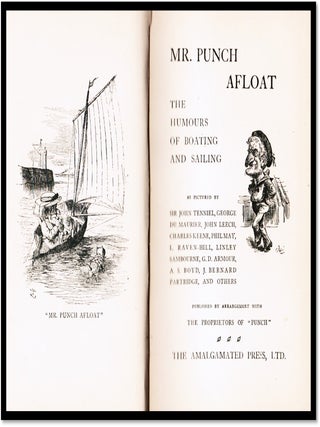 Mr. Punch Afloat. The Humours of Boating and Sailing. Punch Library of Humour. No 4