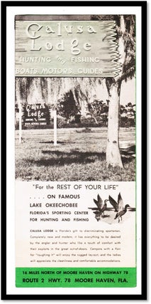 Calusa Hunting and Fishing Lodge c1950s Lake Okeechobee, Florida