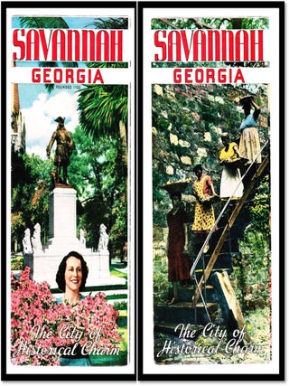 Item #19820 Savannah Georgia. The City of Historical Charm. Chamber of Commerce