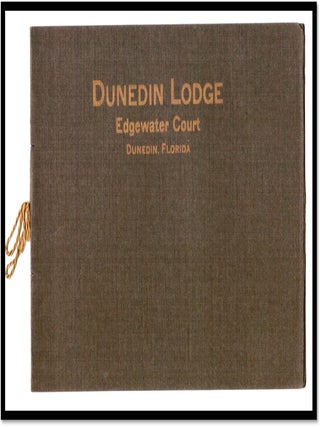 Dunedin Lodge, Edgewater Court, Dunedin, Florida c.1900