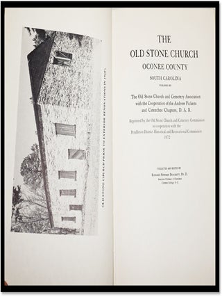 The Old Stone Church, Oconee County, South Carolina