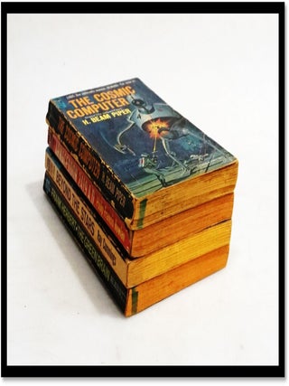 Four Classic Ace Pulps: The Green Brain; The Cosmic Computer; Beyond the Stars; Armageddon 2419 A. D.
