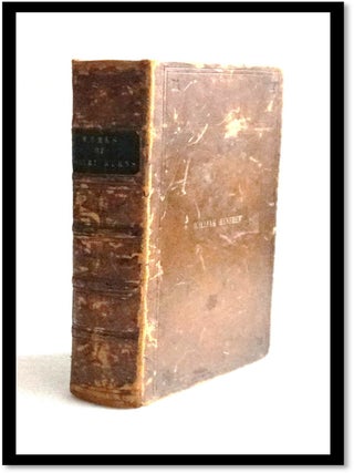 Item #19854 The Works of Robert Burns Complete in One Volume With Life By Allan Cunningham....