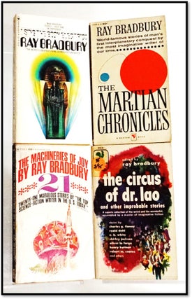 Item #19993 4 by Ray Bradbury: I Sing the Body Electric; The Martian Chronicles; The Machineries...