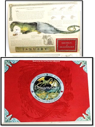 Item #19994 2006 Calendar of Dragons and Dragonology. Ernest Drake