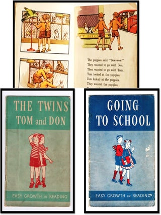 Item #20143 2 Titles from Easy Growth In Reading: The Twins Tom and Don & Going to School...