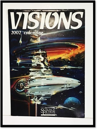 Item #20151 Visions 2002 Calendar. Science Fiction Book Club