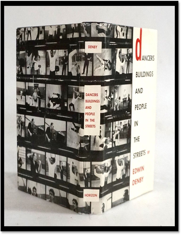 Item #20207 Dancers Buildings and People in the Streets [New York City, Mid-century]. Denby Edwin.