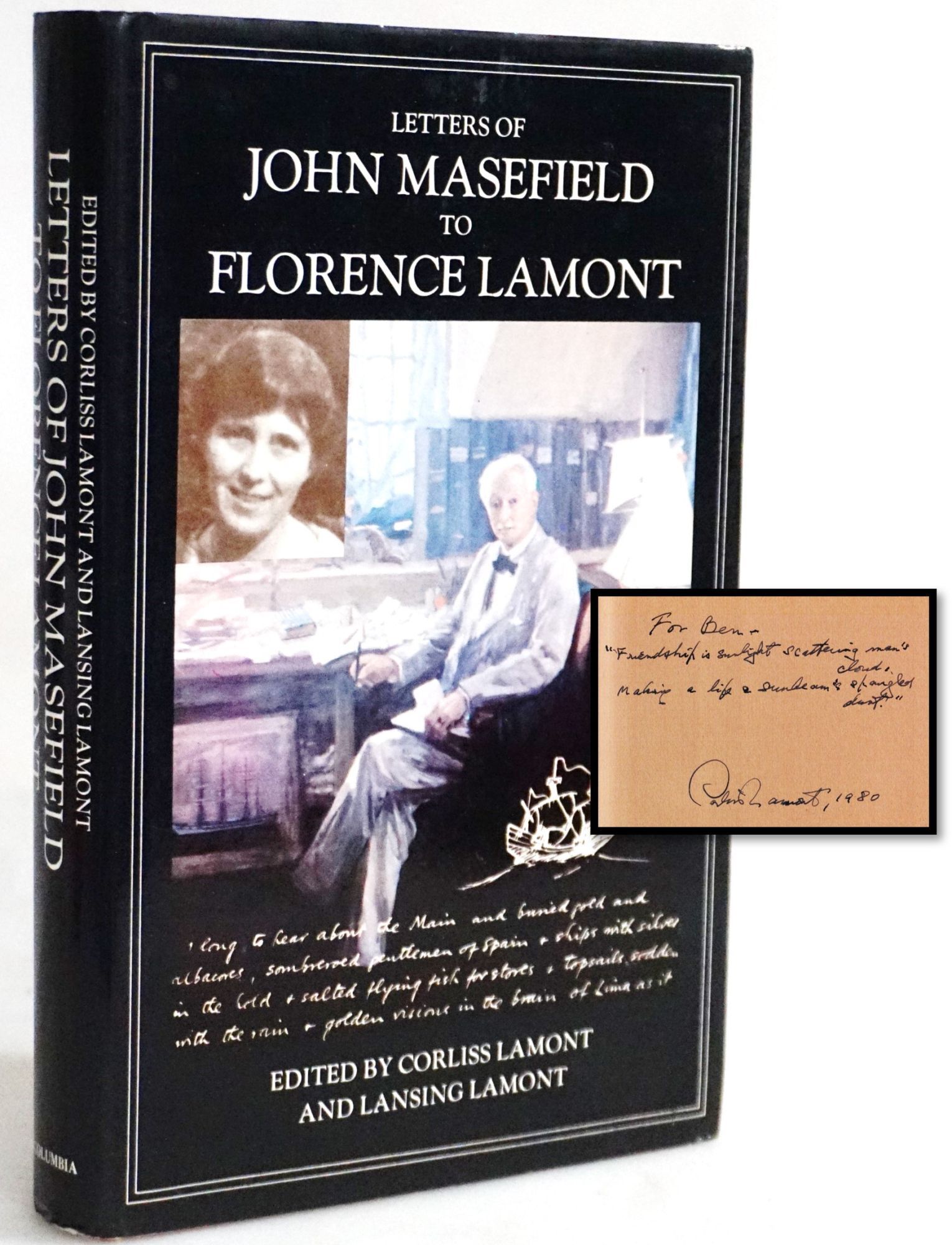 Les Fleurs Du Mal English and French Edition Translator Signed