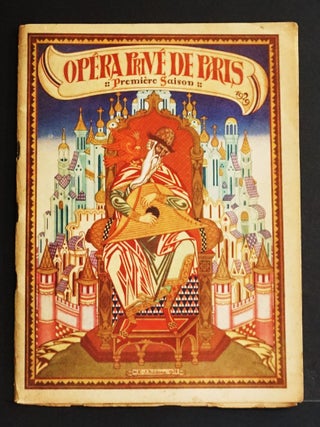 Tsar Saltan [Premi&egrave;re Saison] [Ballets Russes Legacy] [Bilibin Stage Design. 1929 Opera Program Paris.
