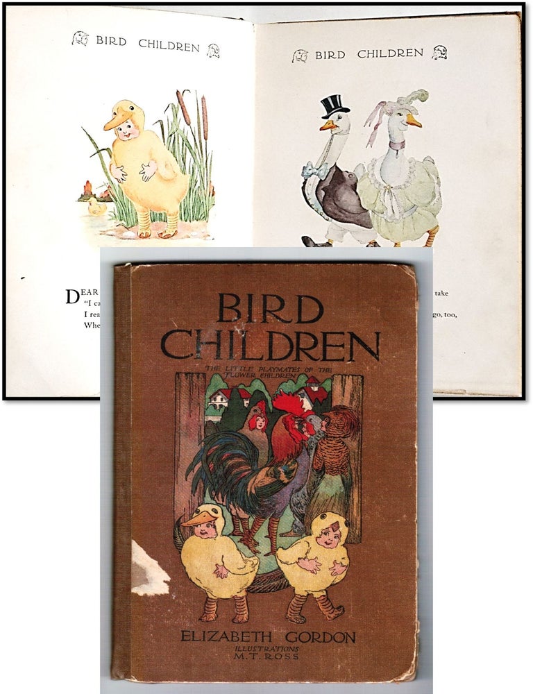 Item #20356 Bird Children, the Little Playmates Of The Flower Children. Elizabeth Gordon.