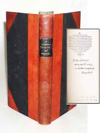 Item #20470 A Calendar of Saints for Unbelievers [Unique Author/Artist Presentation to Edith...