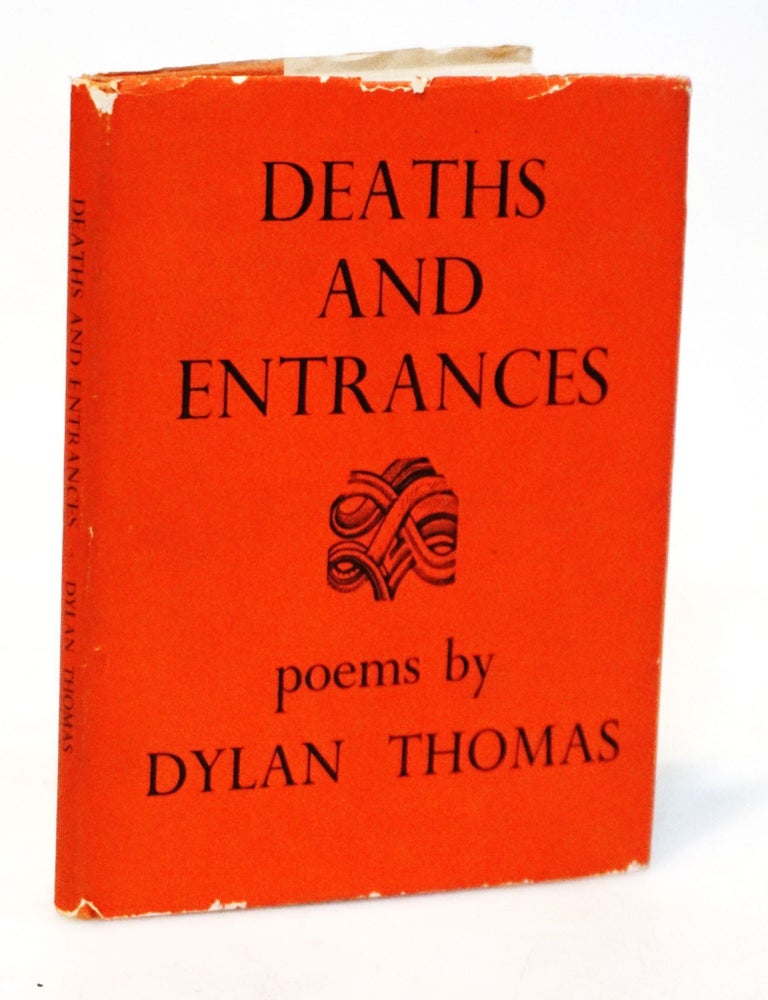 Item #20570 Death and Entrances [Monroe Wheeler's Copy]. Dylan Thomas.
