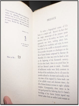 The Legend of Ermengarde by the Troubadour, Uc Saine.