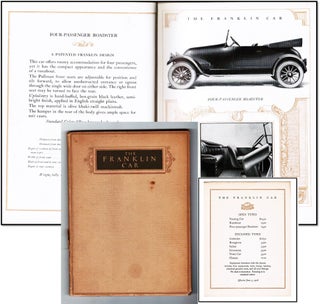 Item #20597 The Franklin Car: Engineering America's Air-Cooled Luxury Automobile [With Original...