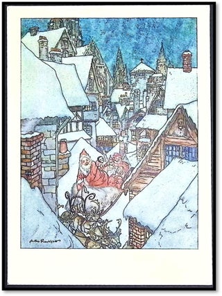Item #20772 Arthur Rackham - Night Before Christmas Print - 'It Must Be St. Nick'