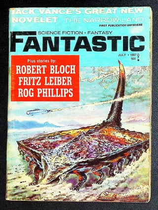 Fantastic Vol.16 #6 (Jul 1967) with Narrow Land Jack Vance Nebula Award for Best Novella