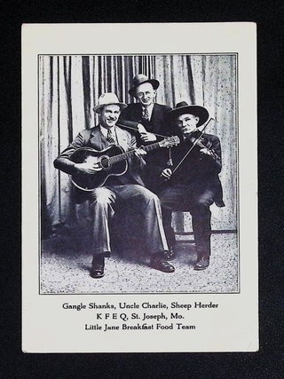 Item #20865 Promotional Printed Photo Card - Little Jane Breakfast Food Team - KFEQ Radio in St....