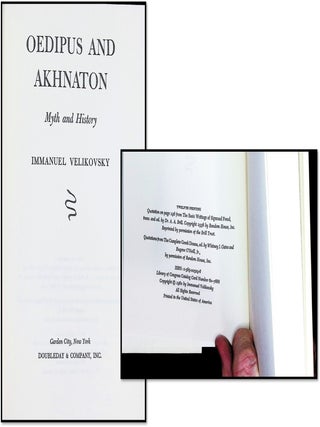 Oedipus and Akhnaton: Myth and History- The Tragic Events in the Life of the Royal House of the Hundred-Gated Thebes