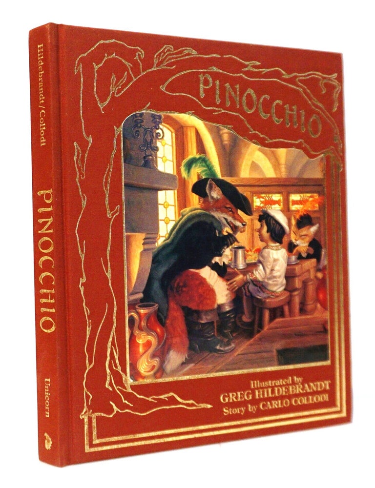Item #20985 Pinocchio. Carlo Collodi, Greg Hildebrandt, Author.