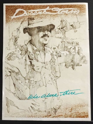 Martin Marietta Desert Storm Poster Two-Sided Military Equipment 'Elements of Storm' - Soldier: 'We Were There'