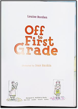 Off to First Grade